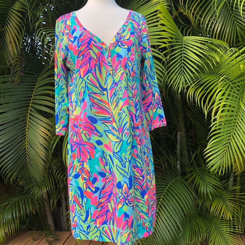 SOLD ON❌post Lilly Pulitzer palmetto dress - Picture 4 of 6